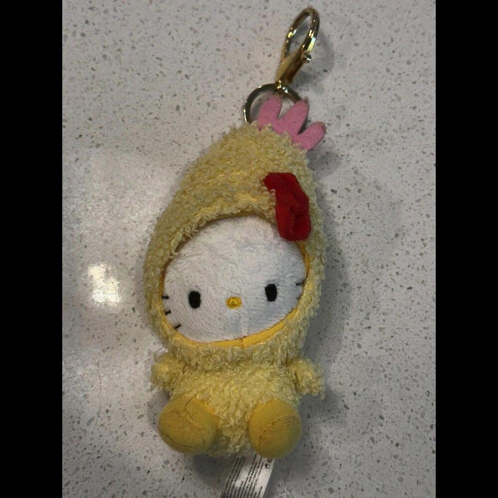 Kid Robot x Cup Noodles x Hello Kitty Chicken Keychain